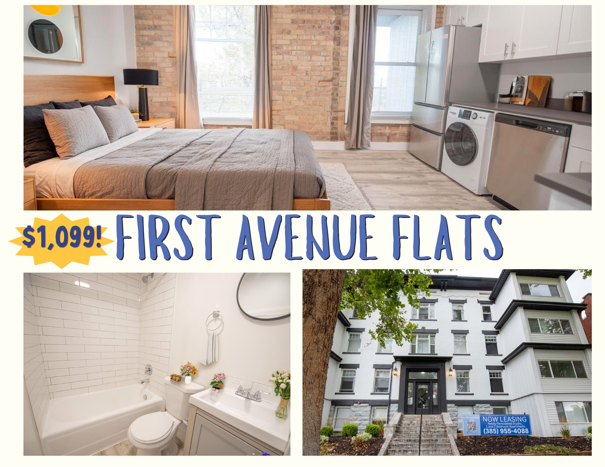 Salt Lake City Apartment: 379 E 1st Ave