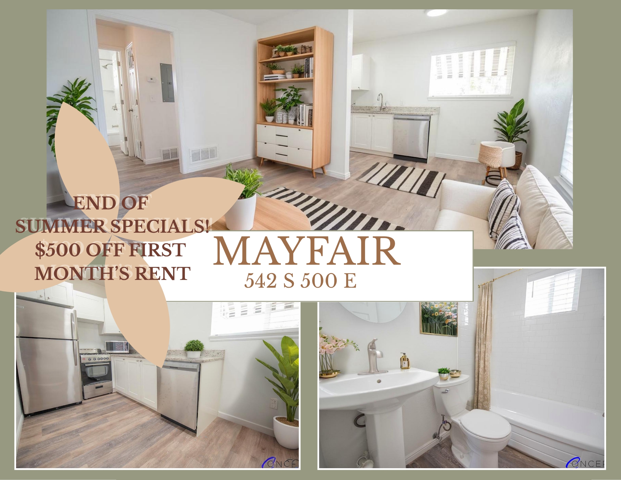 Salt Lake City Apartment: 542 S 500 E