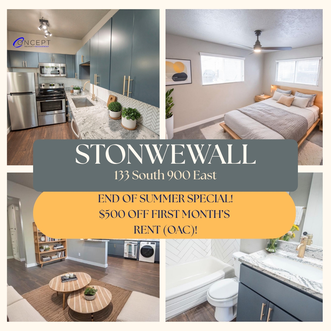 Salt Lake City Apartment: 825 E 600 S