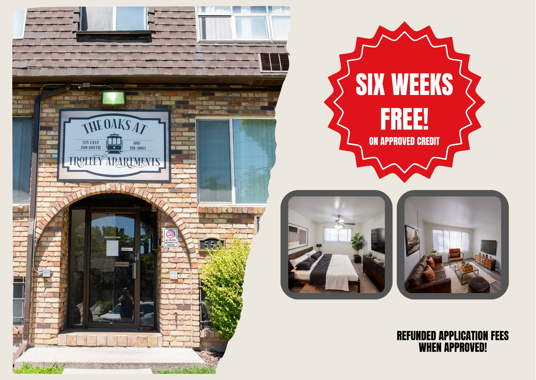 Salt Lake City Apartment: 555 E 700 S