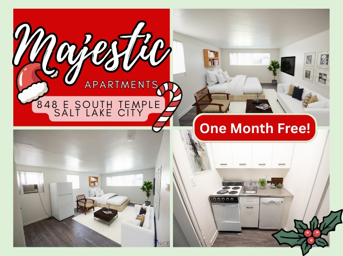 Salt Lake City Apartment: 848 E South Temple