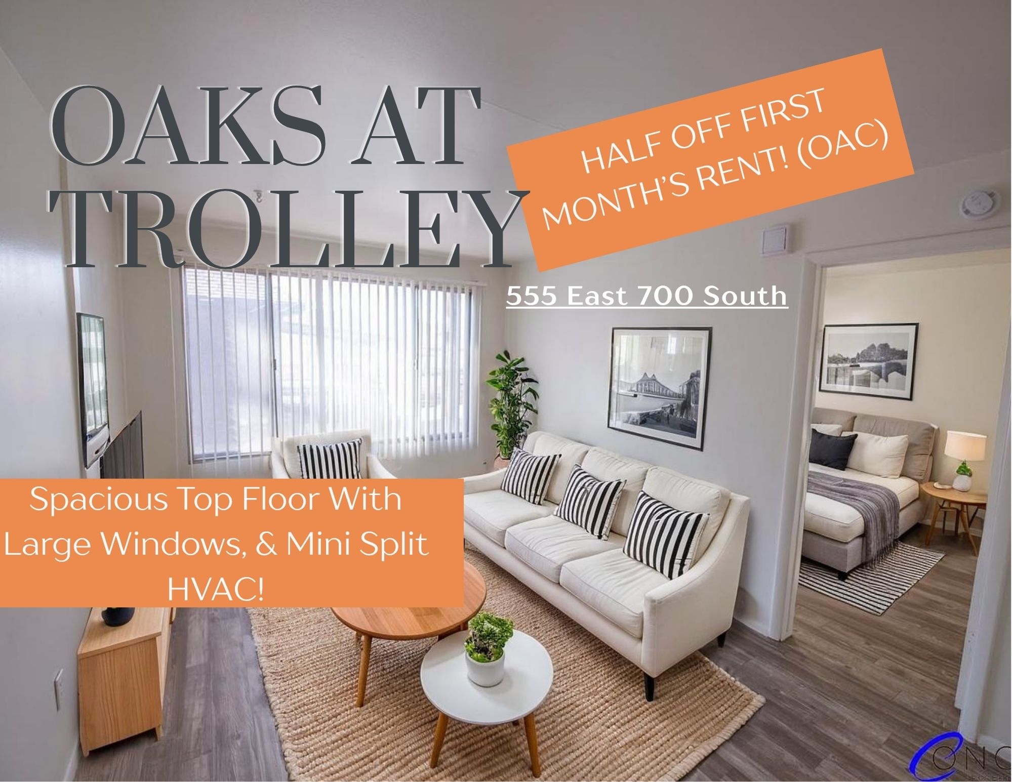 Salt Lake City Apartment: 555 E 700 S