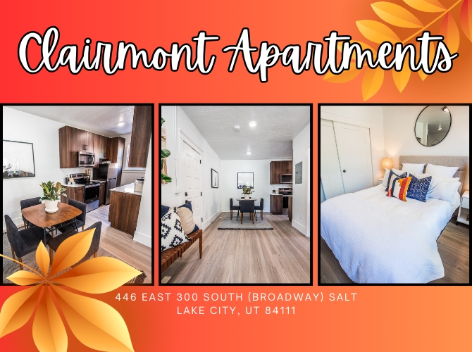 Salt Lake City Apartment: 446 E 300 S