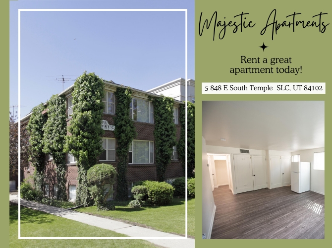 Salt Lake City Apartment: 848 E South Temple