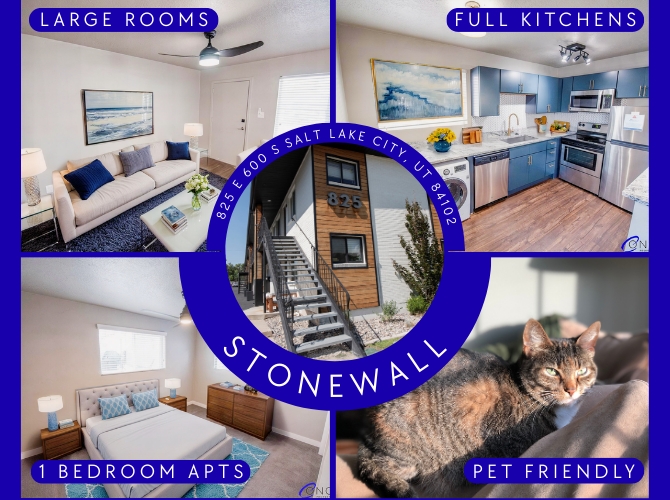 Salt Lake City Apartment: 825 E 600 S