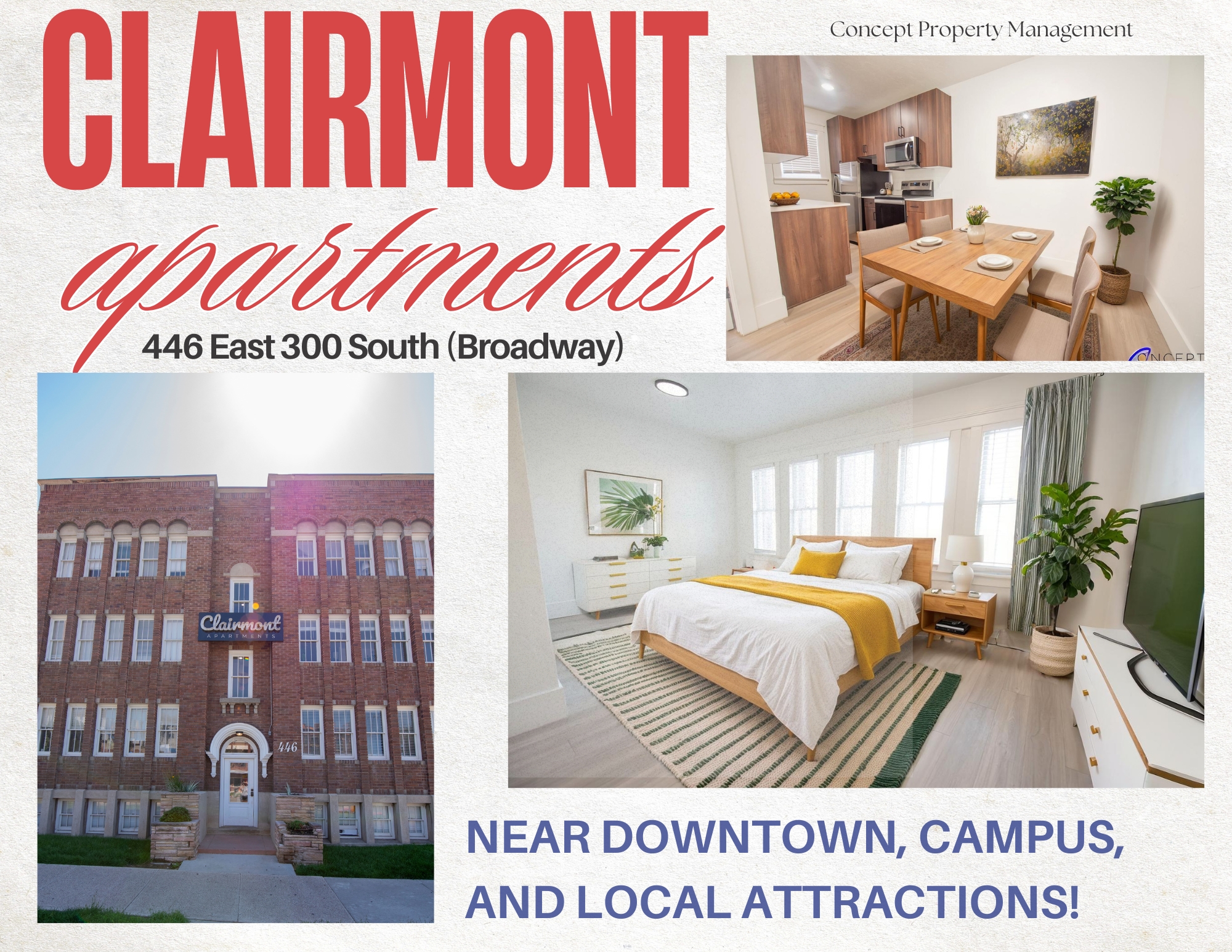 Salt Lake City Apartment: 446 E 300 S