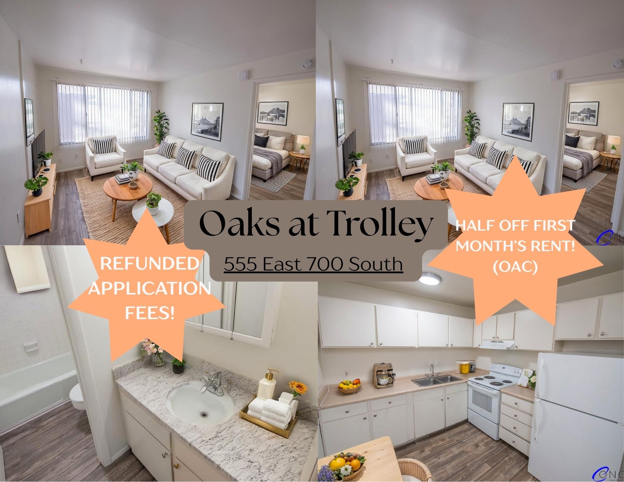 Salt Lake City Apartment: 555 E 700 S