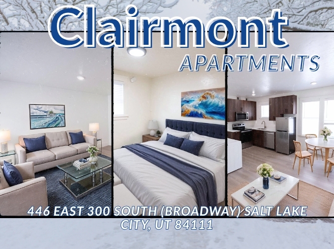 Salt Lake City Apartment: 446 E 300 S