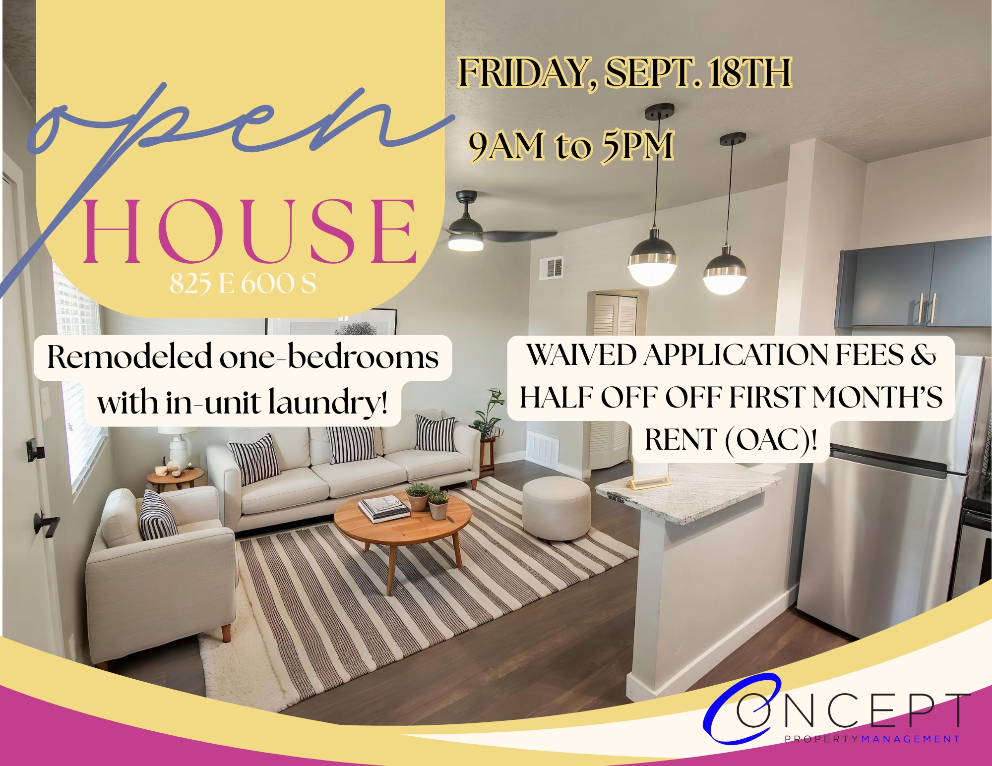 Salt Lake City Apartment: 825 E 600 S
