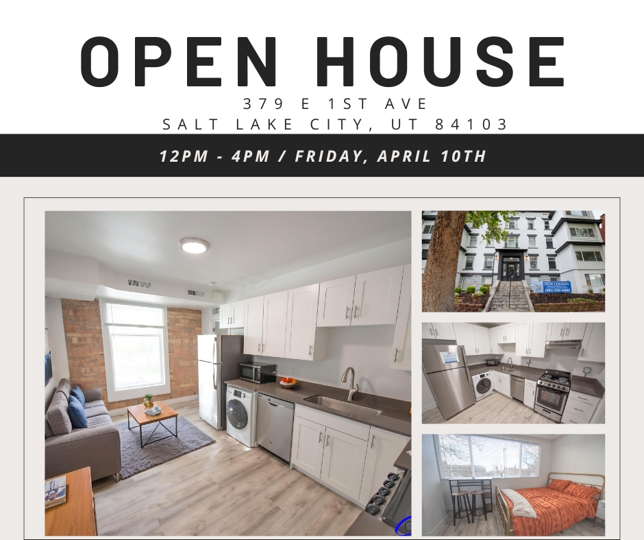 Salt Lake City Apartment: 379 E 1st Ave