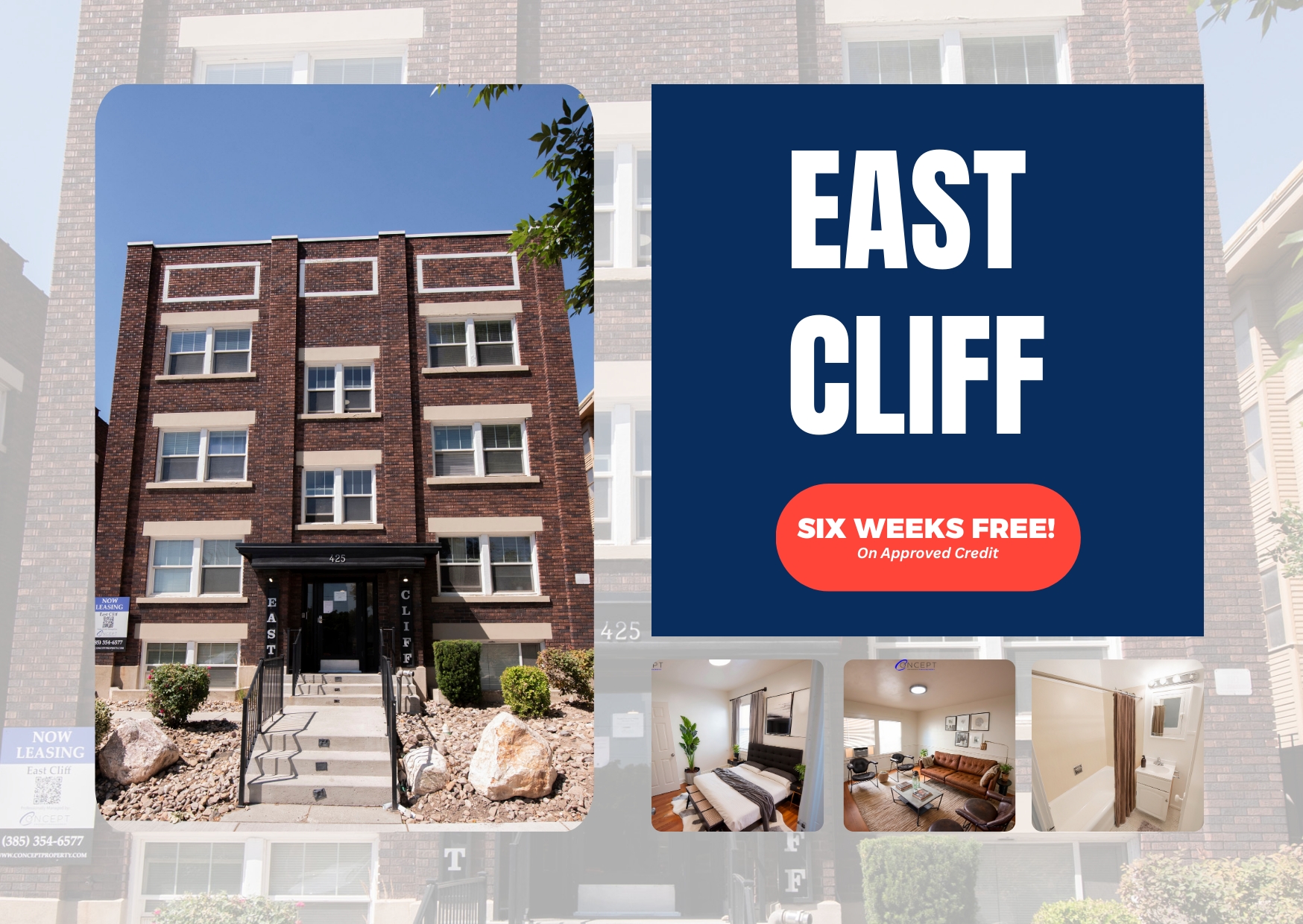 Salt Lake City Apartment: 425 E 200 S