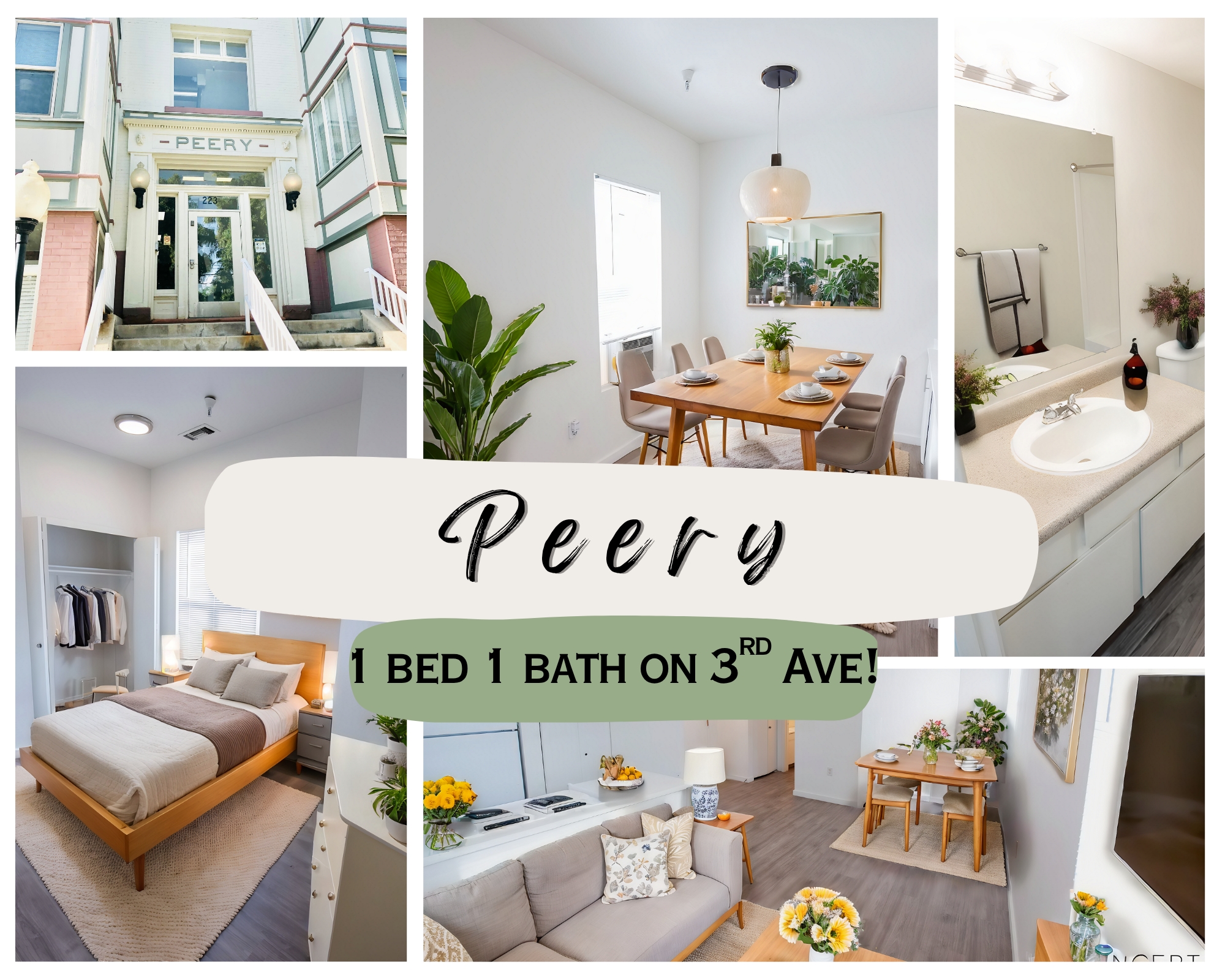 Salt Lake City Apartment: 223 E 3rd Ave