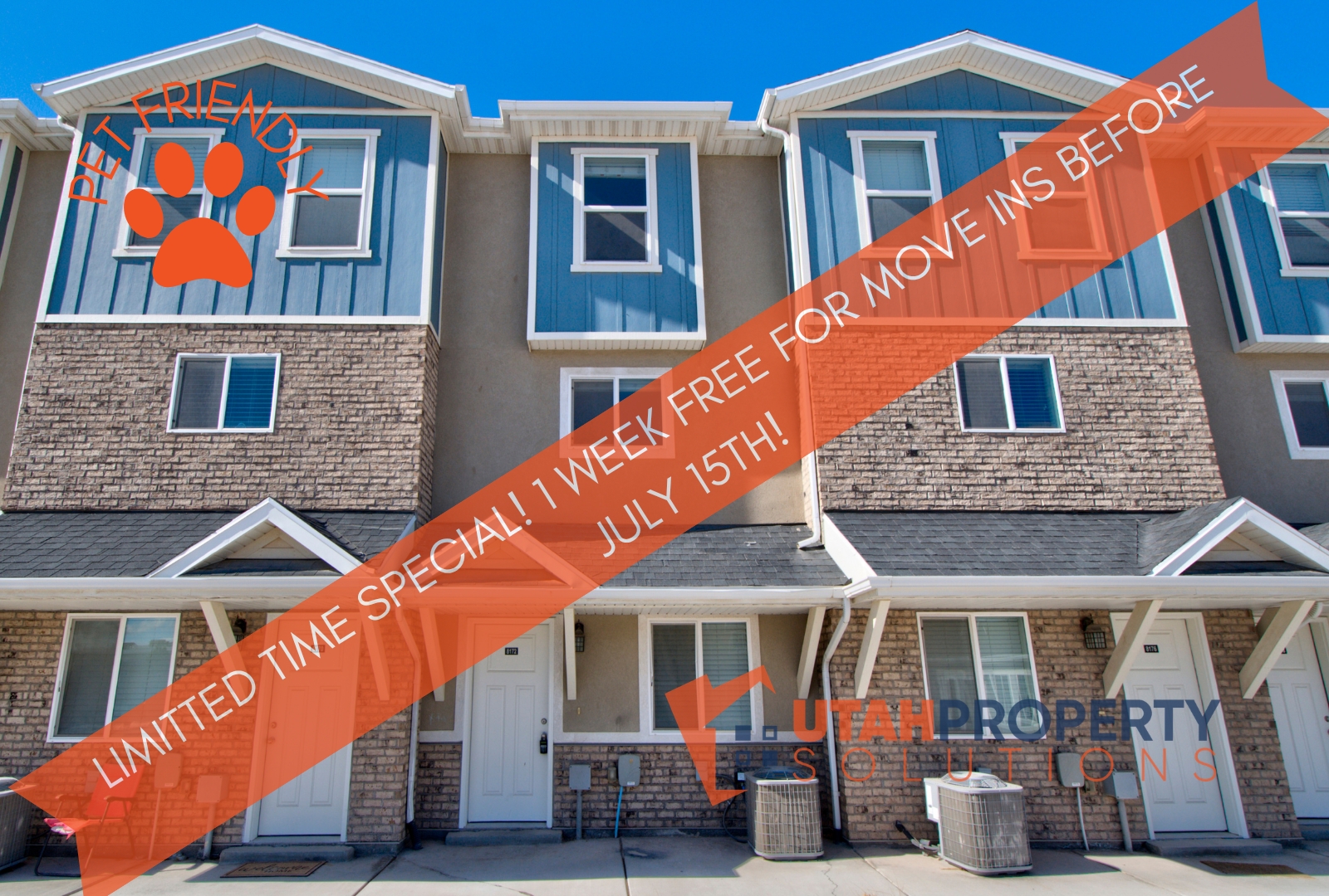 Eagle Mountain Townhome: 8172 N Broken Spoke Ln