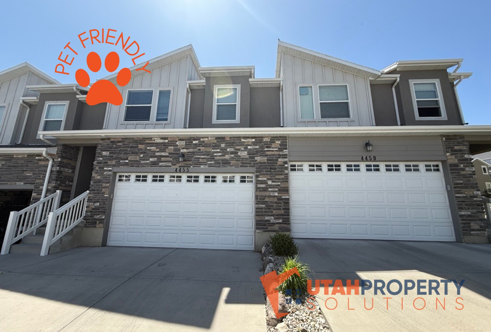 Herriman Townhome: 4455 W Mountain Run Ln