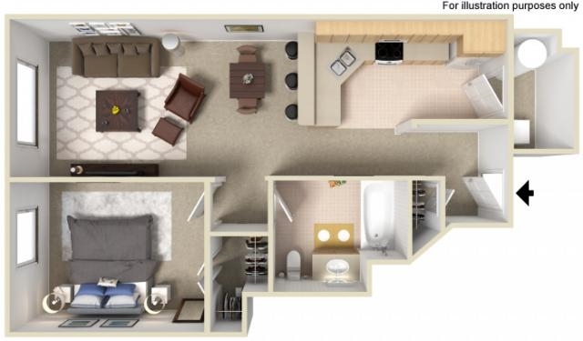 Sandy Apartment: 1048 E Liberty Bend Ln