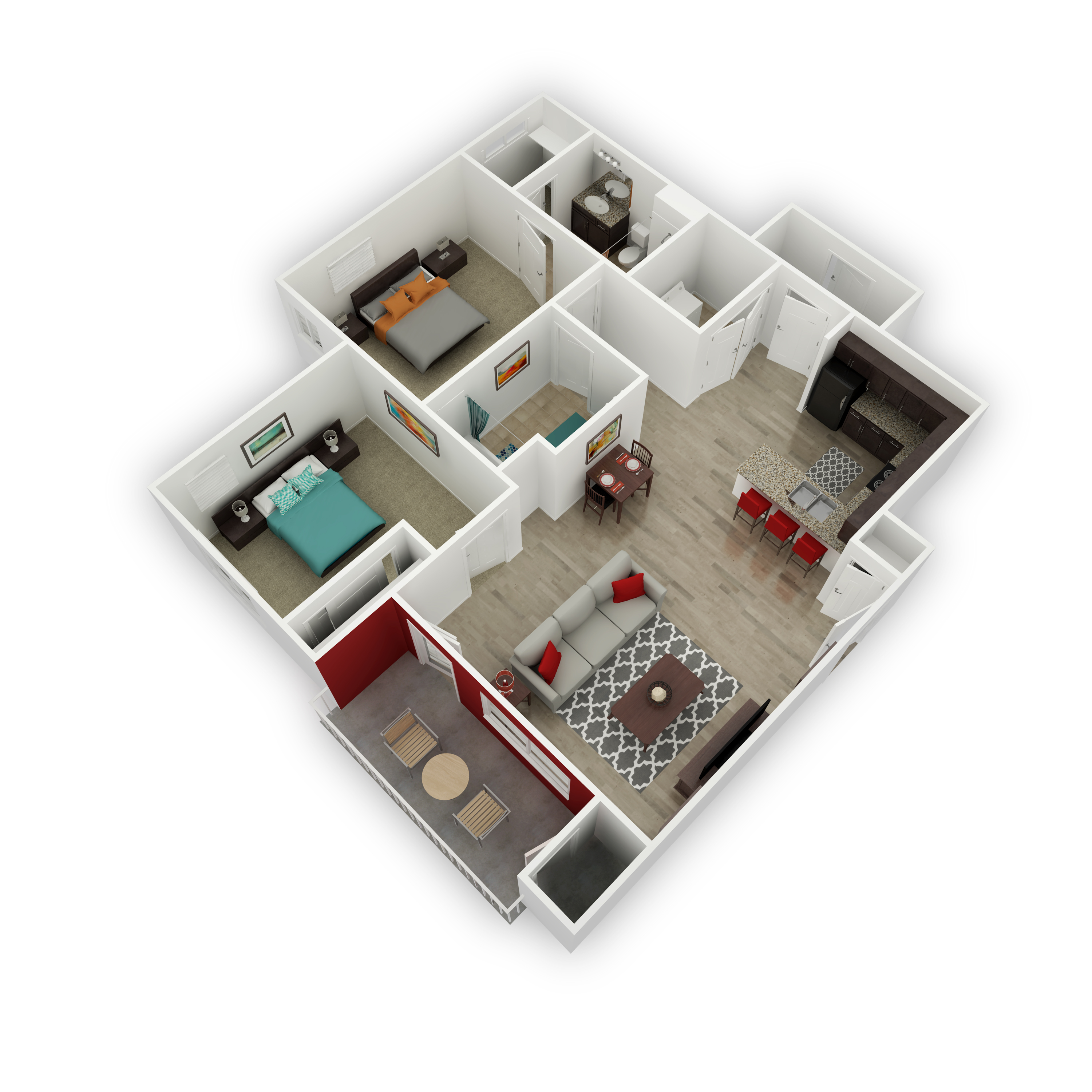 High Point on Overland Apartment for rent at 1495 S Tech Ln, Meridian