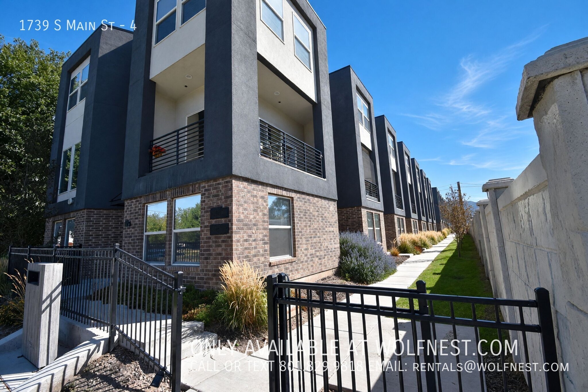 Salt Lake City Townhome: 1739 S Main St