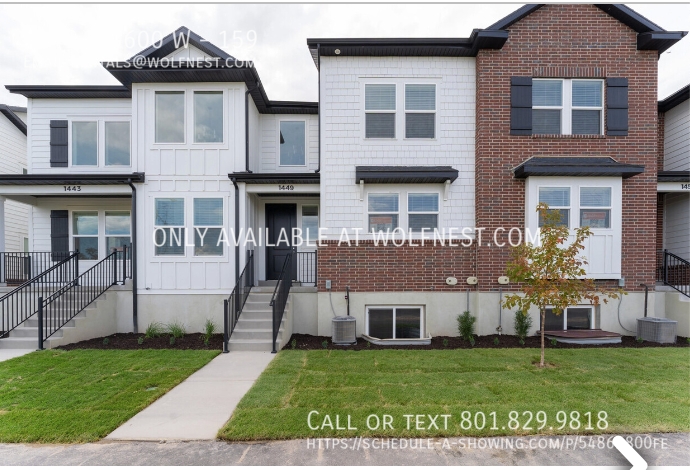 Lehi Townhome: 1449 N 3600 W