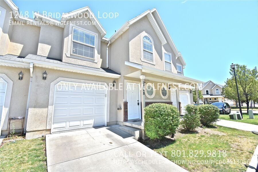 Lehi Townhome: 1248 W Bridalwood Loop