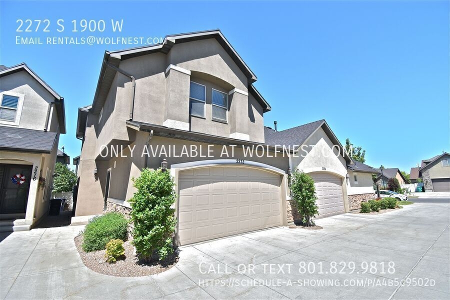 Woods Cross Townhome: 2272 S 1900 W