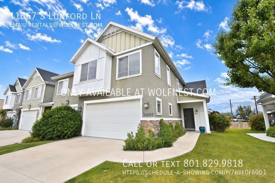Riverton Townhome: 11667 S Lunford Ln