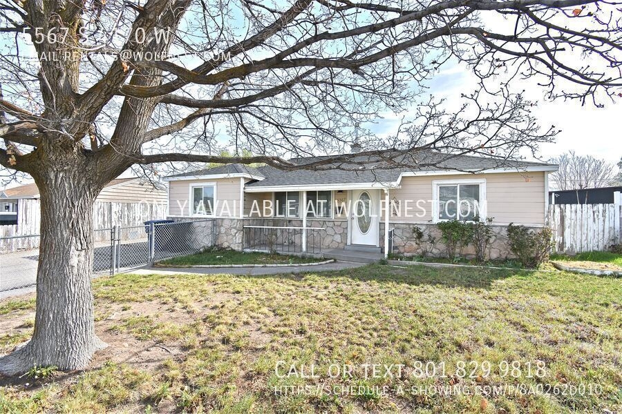 Salt Lake City House: 5567 S 4170 W