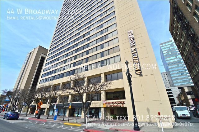 Salt Lake City Condo: 44 W Broadway