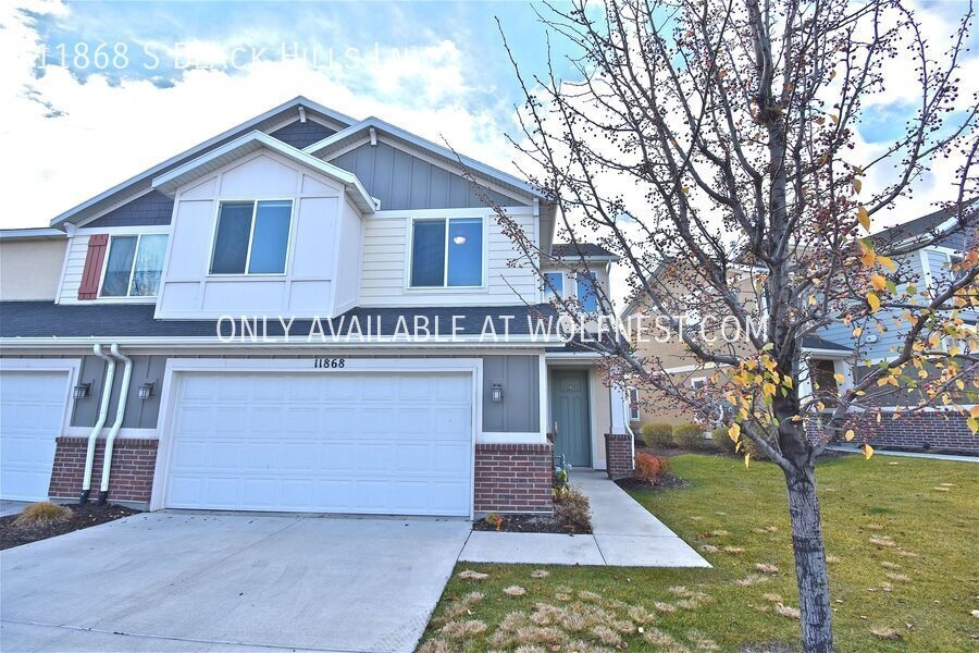 Herriman Townhome: 11868 S Black Hills Ln