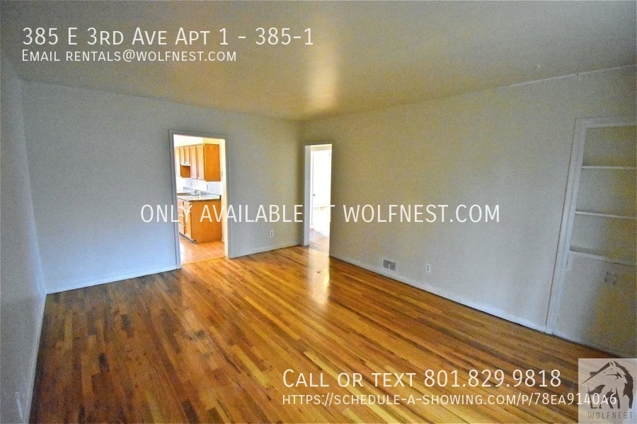Salt Lake City Apartment: 385 E 3rd Ave