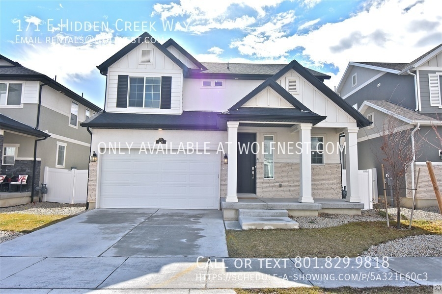 Saratoga Springs House: 171 E Hidden Creek Way