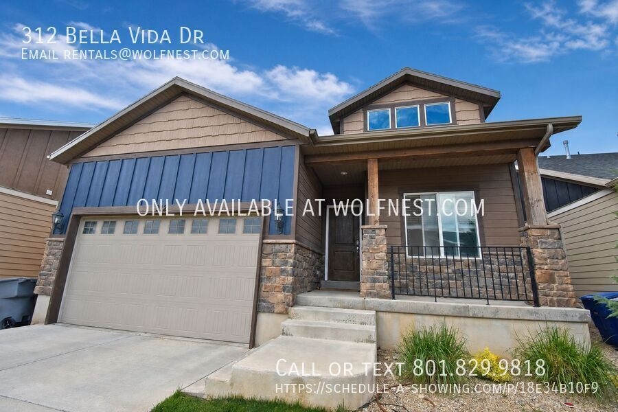 North Salt Lake House: 312 Bella Vida Dr