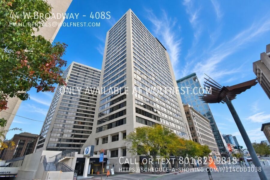 Salt Lake City Condo: 44 W Broadway