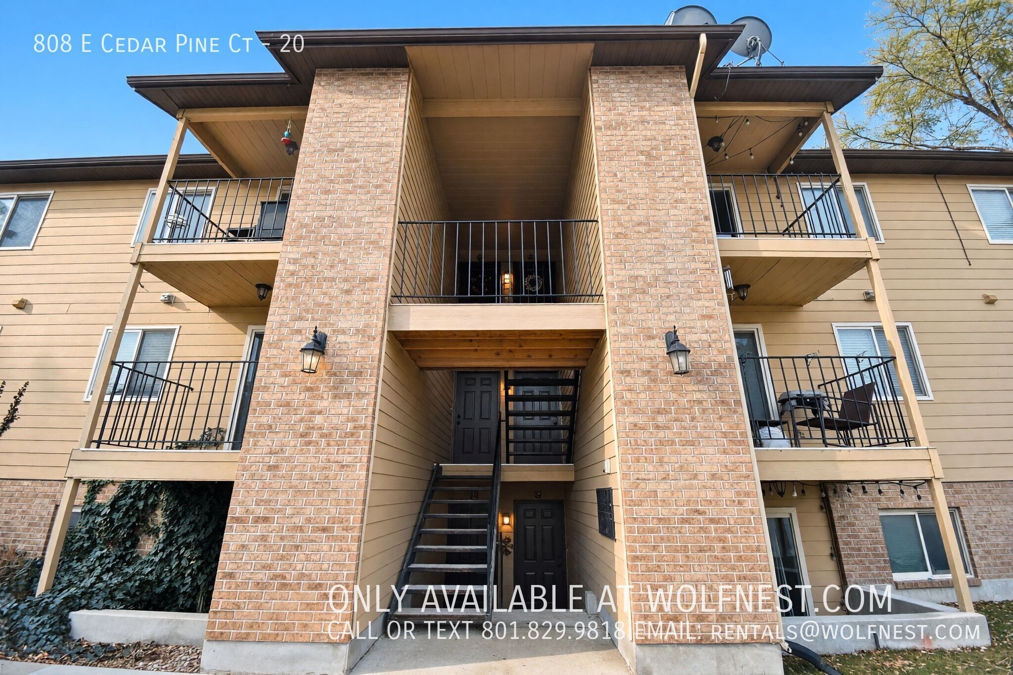 Salt Lake City Condo: 808 E Cedar Pine Ct