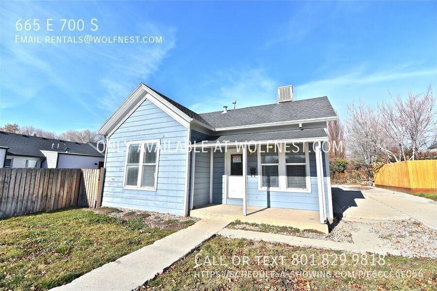 Salt Lake City House: 665 E 700 S
