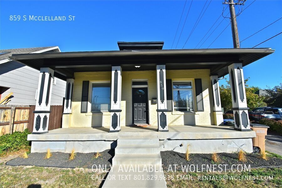 Salt Lake City House: 859 S McClelland St