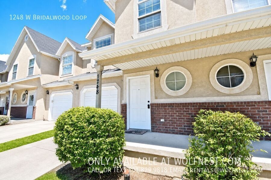 Lehi Townhome: 1248 W Bridalwood Loop