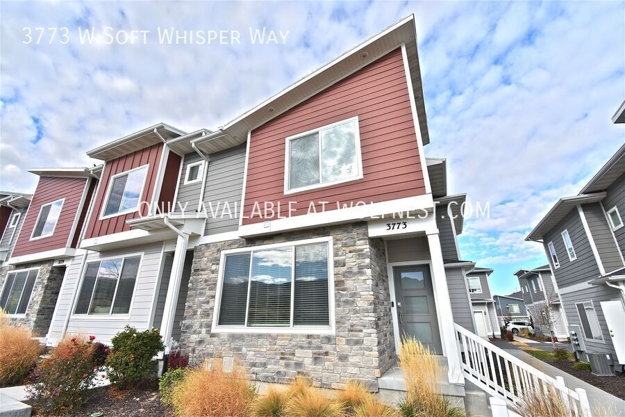 Herriman Townhome: 3773 W Soft Whisper Way