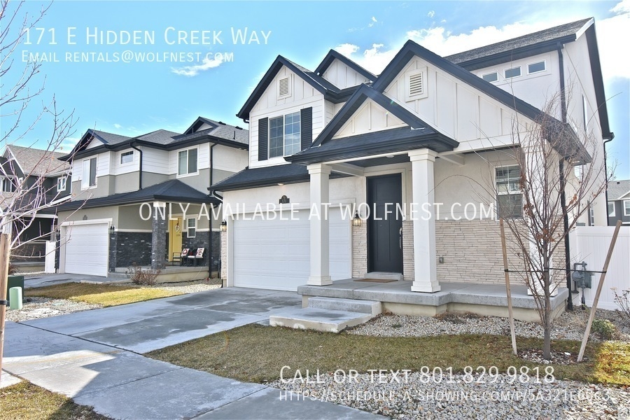 Saratoga Springs House: 171 E Hidden Creek Way