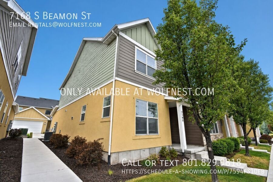 West Jordan Townhome: 7168 S Beamon St