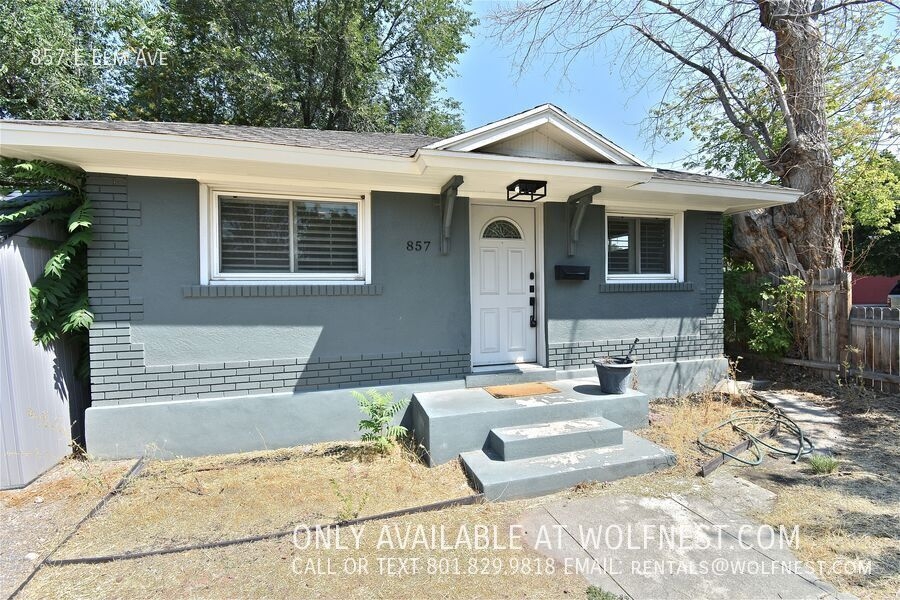 Salt Lake City House: 857 E Elm Ave
