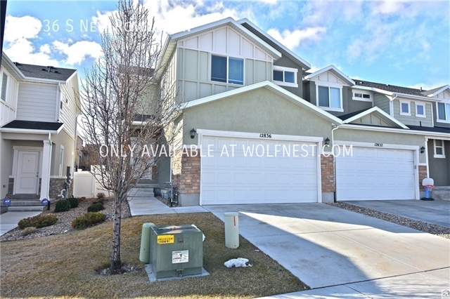 Herriman Townhome: 12836 S New Rowley Ln