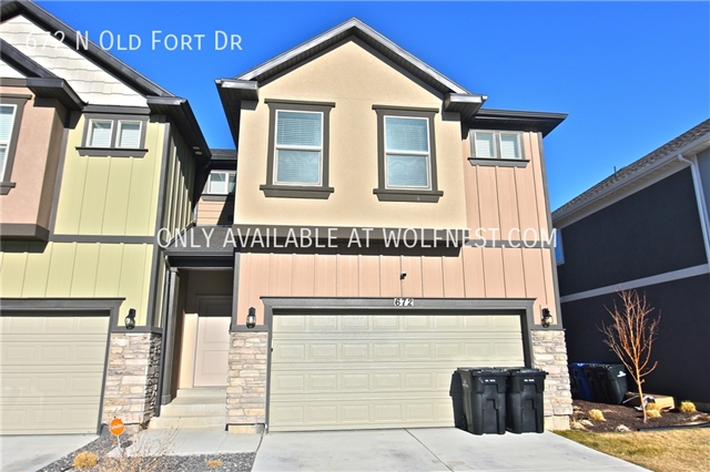 Spanish Fork Townhome: 672 N Old Fort Dr