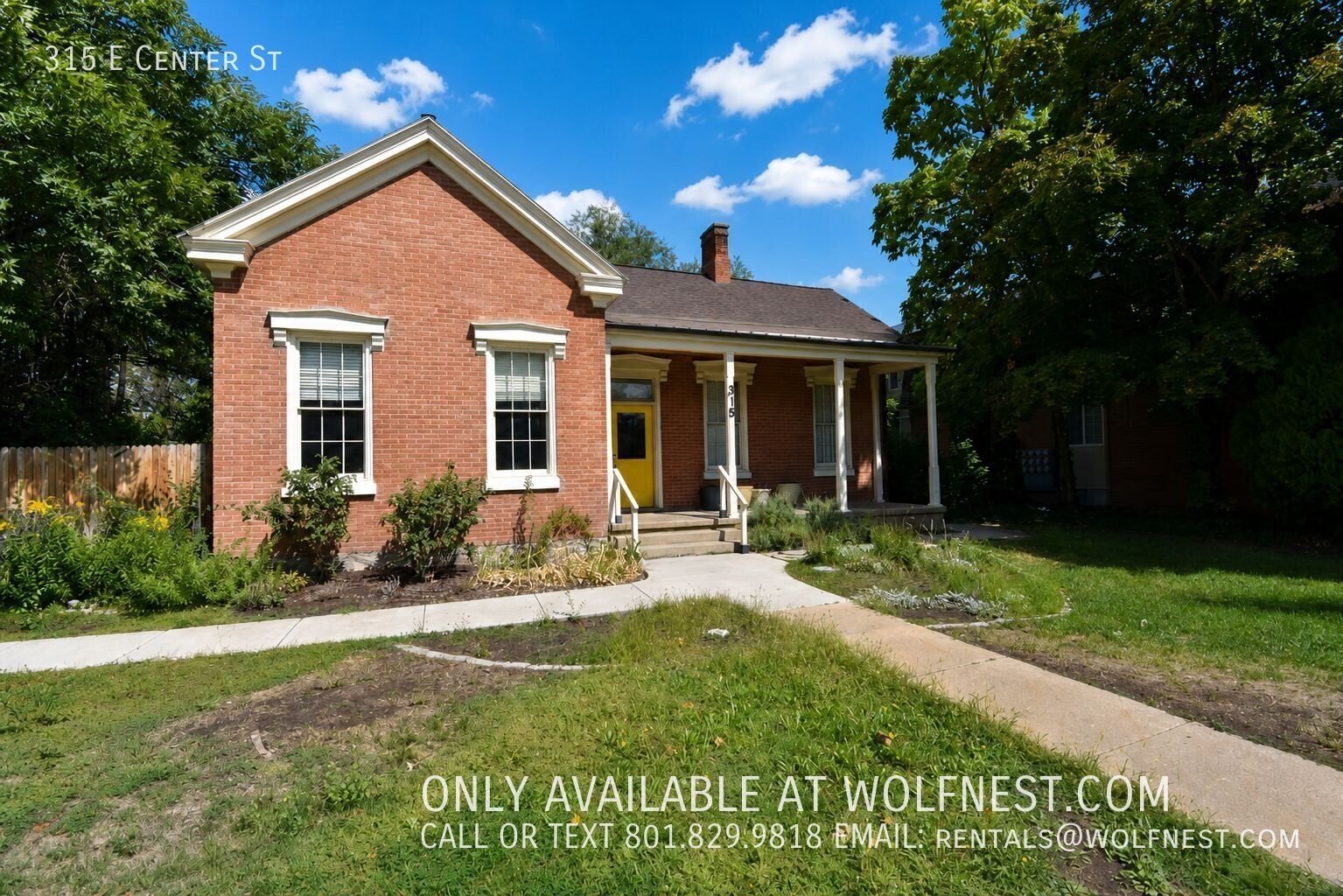 Provo House: 315 E Center St