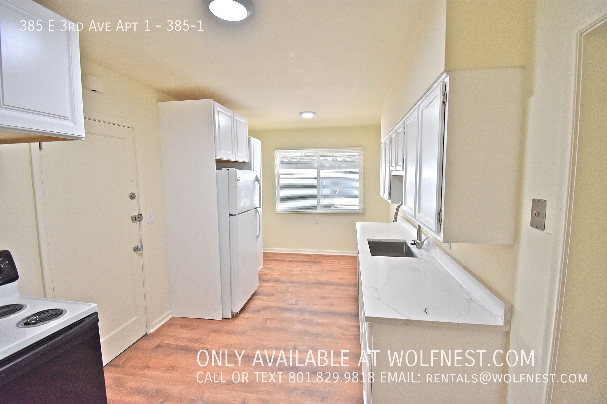 Salt Lake City Apartment: 385 E 3rd Ave