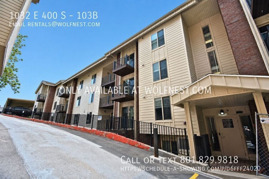 Salt Lake City Apartment: 1032 E 400 S