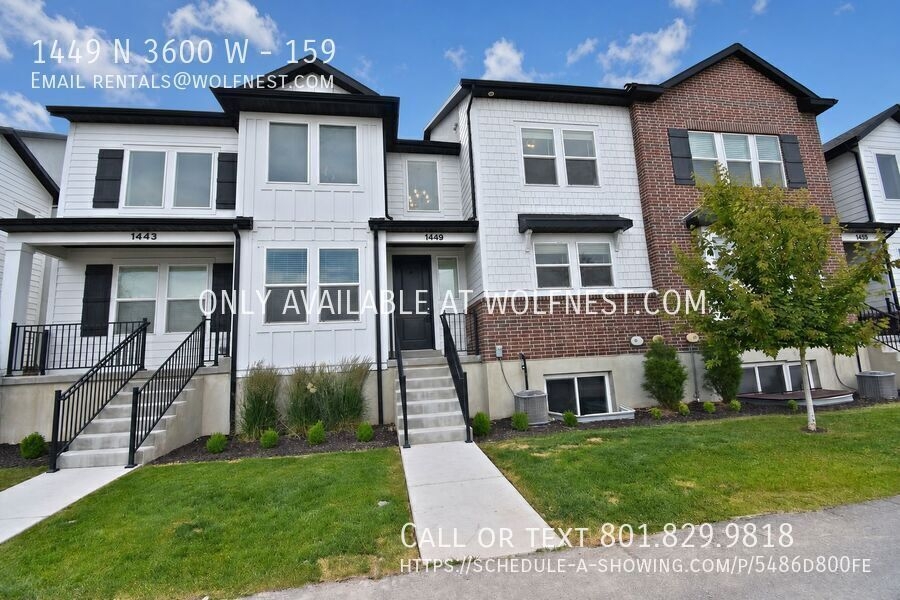 Lehi Townhome: 1449 N 3600 W