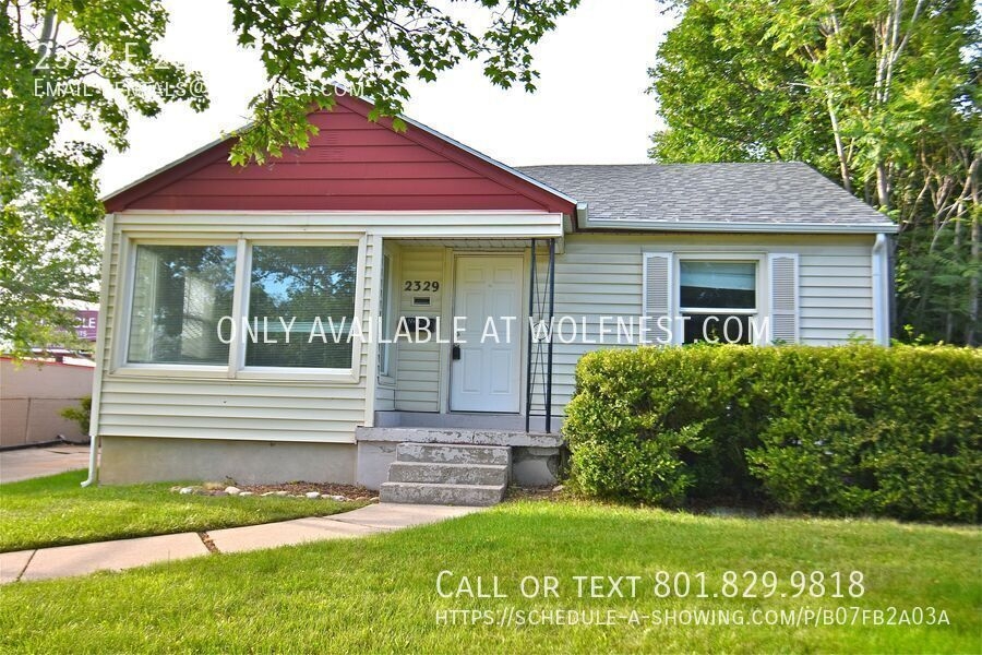 Salt Lake City House: 2329 E 2815 S