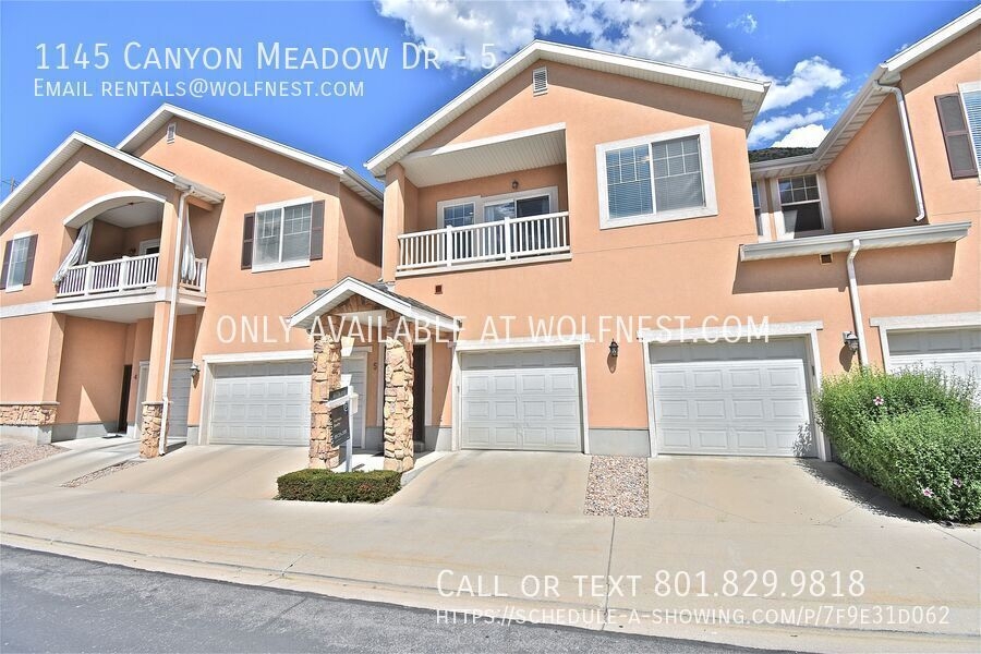 Provo Townhome: 1145 Canyon Meadow Dr
