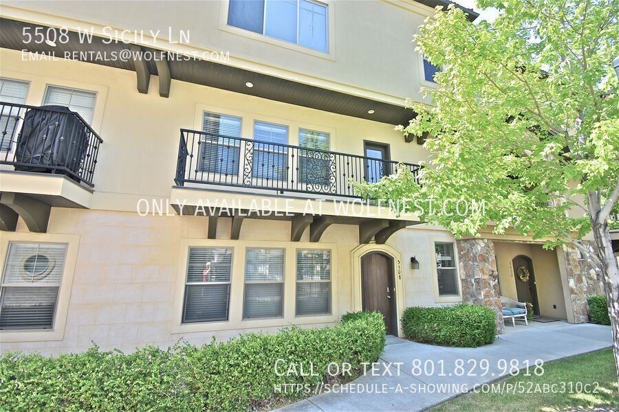 Highland Townhome: 5508 W Sicily Lane