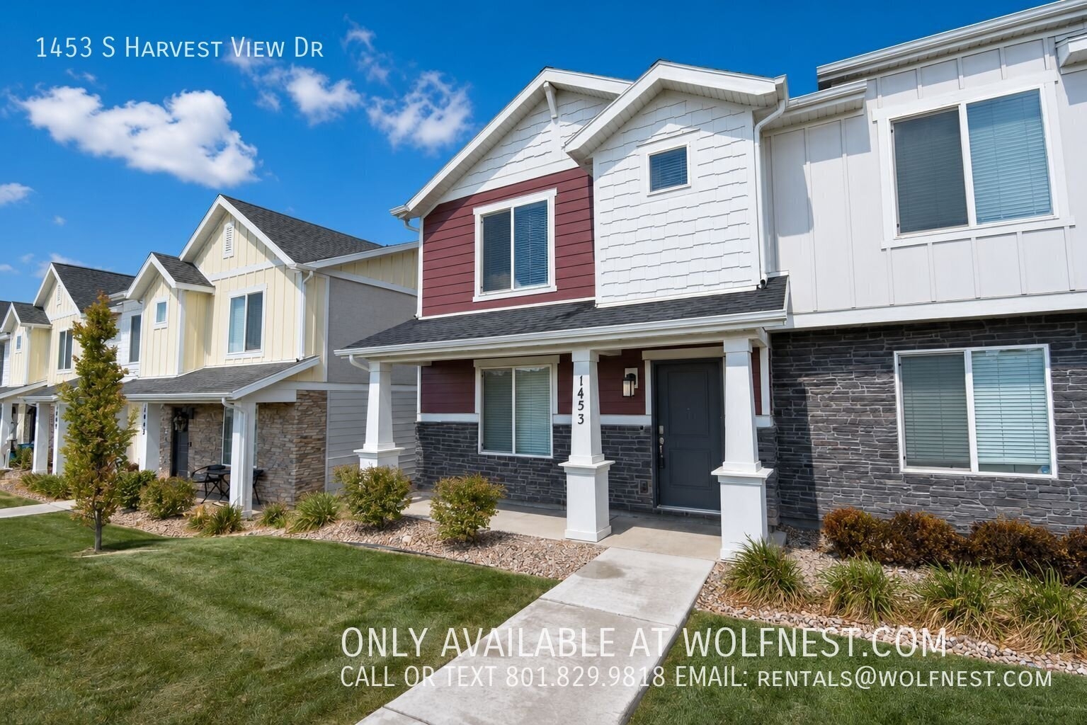 Santaquin Townhome: 1453 S Harvest View Dr